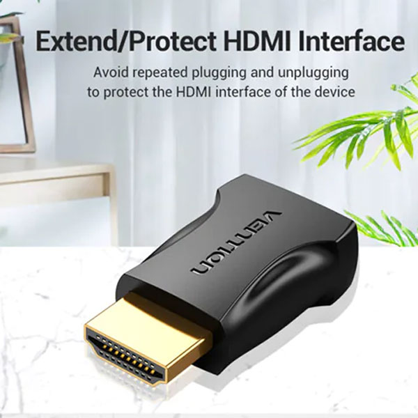 VENTION AIMB0 HDMI Male to Female Adapter