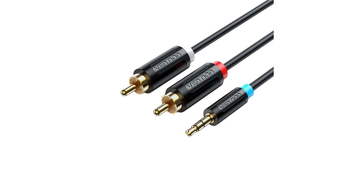 まとめ得 VENTION 2×3.5mm Male to 4 Pole 3.5mm Female オーディオ