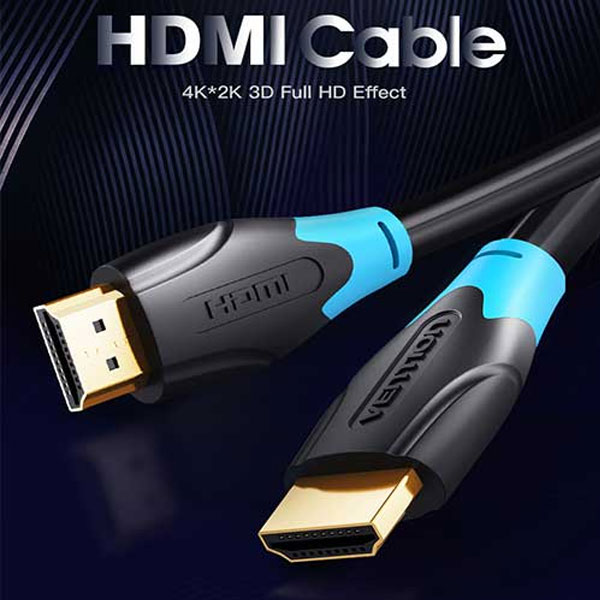 image of VENTION AACBI HDMI Cable 3M Black with Spec and Price in BDT