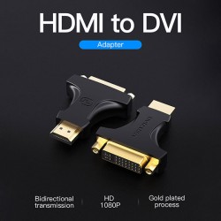 product image of Vention AIKB0 HDMI to DVI Adapter with Specification and Price in BDT