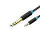 VENTION BABBI 6.5mm Male to 3.5mm Male Audio Cable 3M Black