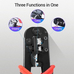 product image of Vention KEAB0 Multi-function RJ45 Crimping Tool with Specification and Price in BDT