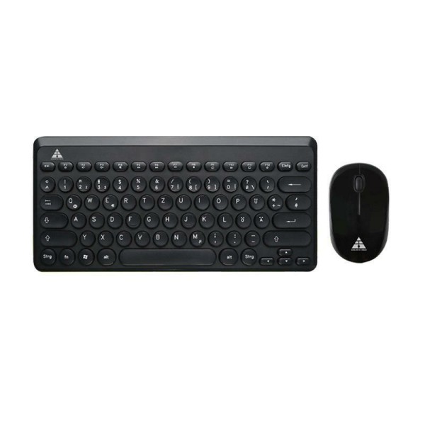 image of Golden Field Gf-km712w Wireless Mini Keyboard Mouse Combo with Spec and Price in BDT