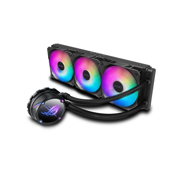 image of ASUS ROG STRIX LC II 360 ARGB All-in-one Liquid CPU cooler with Spec and Price in BDT