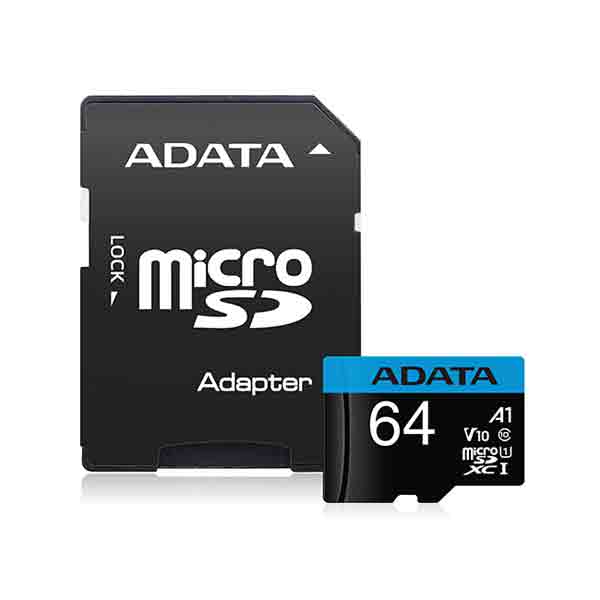 Adata 64GB Class 10 microSD Memory Card