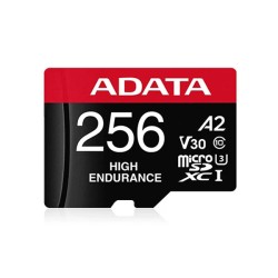 ADATA High-Endurance 256GB UHS-I Class 10 microSDXC Card for Surveillance Camera