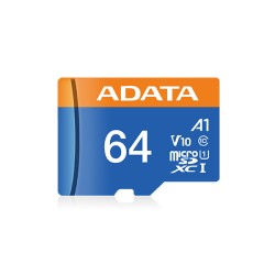 product image of Adata 64GB Class 10 microSD Memory Card with Specification and Price in BDT
