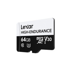 product image of Lexar 64GB High Endurance Micro SD Card with Specification and Price in BDT