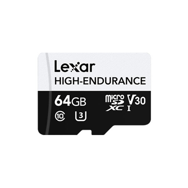 Lexar 64GB High Endurance Micro SD Card