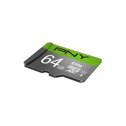 product image of PNY Elite Class 10 U1 64GB microSD Memory Card with Specification and Price in BDT