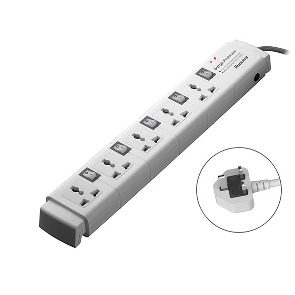 image of Huntkey PZC 504 Surge Protection Power Strip with Spec and Price in BDT