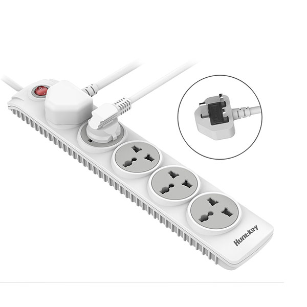 image of Huntkey SZN 501 3 Pin Power Strip with Spec and Price in BDT