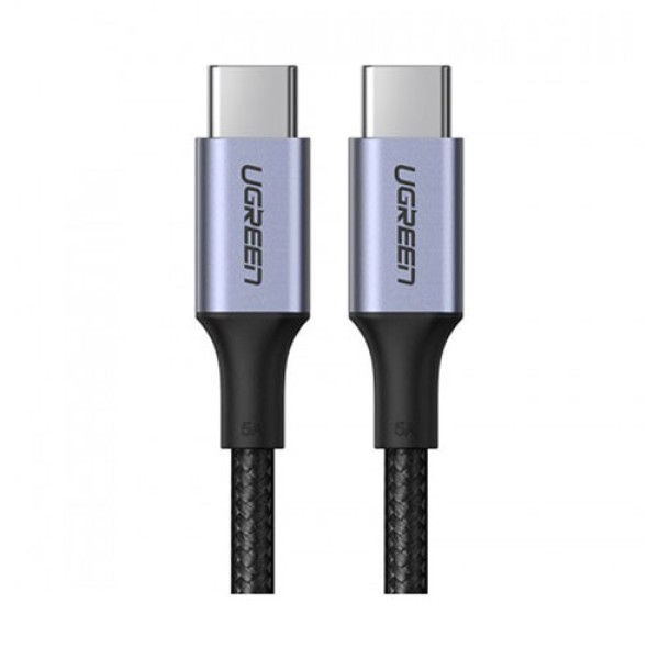 UGREEN 70428 Type C 2.0 Male To Type C 2.0 Male 5A Data Cable - 1.5M
