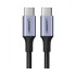 UGREEN 70428 Type C 2.0 Male To Type C 2.0 Male 5A Data Cable - 1.5M