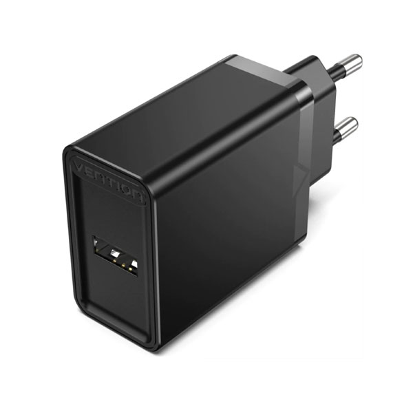 image of VENTION FAAB0-EU 1-port USB Wall Charger (12W) EU-Plug with Spec and Price in BDT