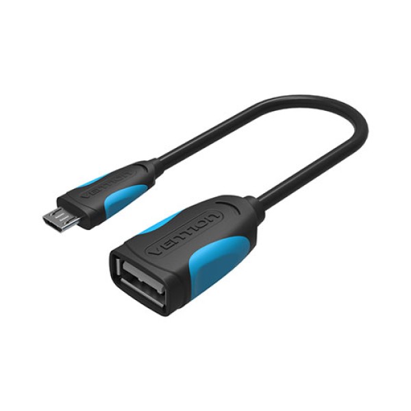 Vention VAS-A07-B025 USB 2.0 A Female to Micro B Male OTG Cable - 0.25M