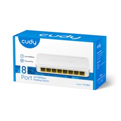 product image of Cudy FS108D 8-Port 10/100Mbps Desktop Switch with Specification and Price in BDT