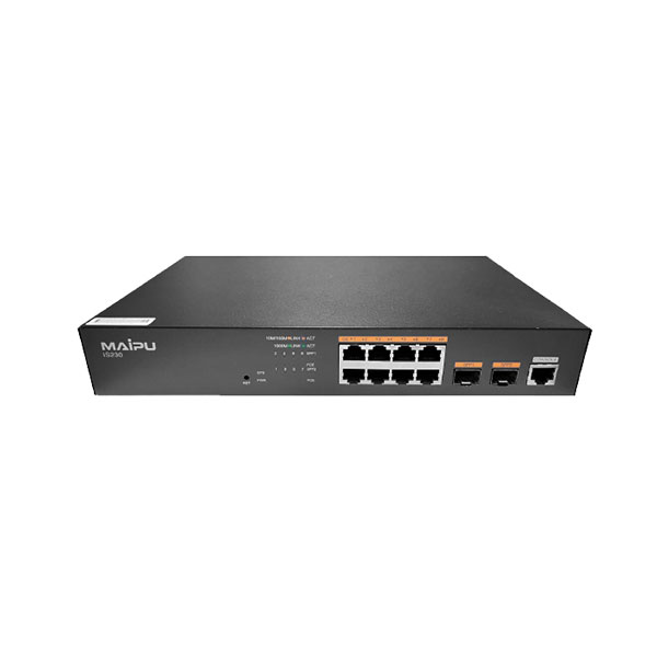 image of Maipu IS230-10TP-AC 8 Ports PoE Managed Switch with Spec and Price in BDT