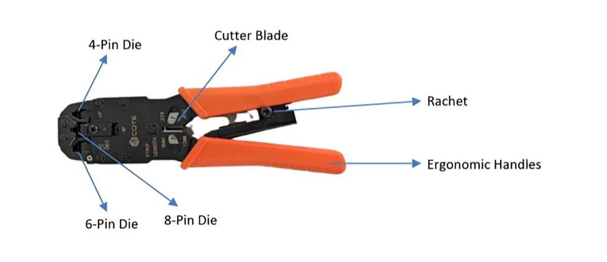 COTE Modular Plug Crimping Tool Price in Bangladesh