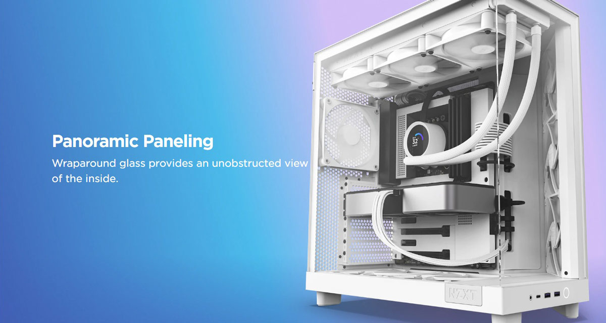 NZXT H6 Flow Compact Dual-Chamber Mid-Tower Airflow Casing Price in Bangladesh
