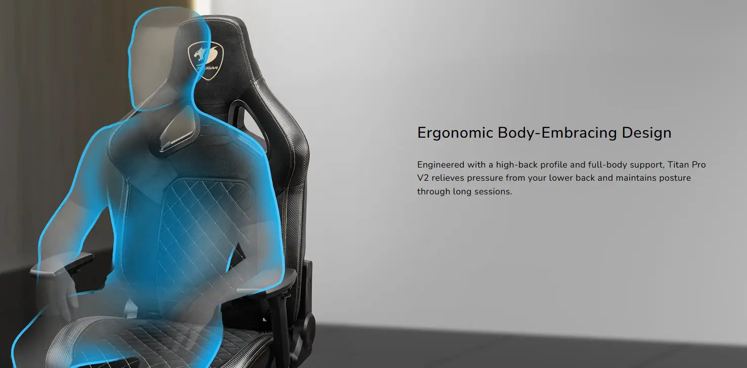 Cougar Titan Pro V2 Ergonomic Gaming Chair Price in Bangladesh