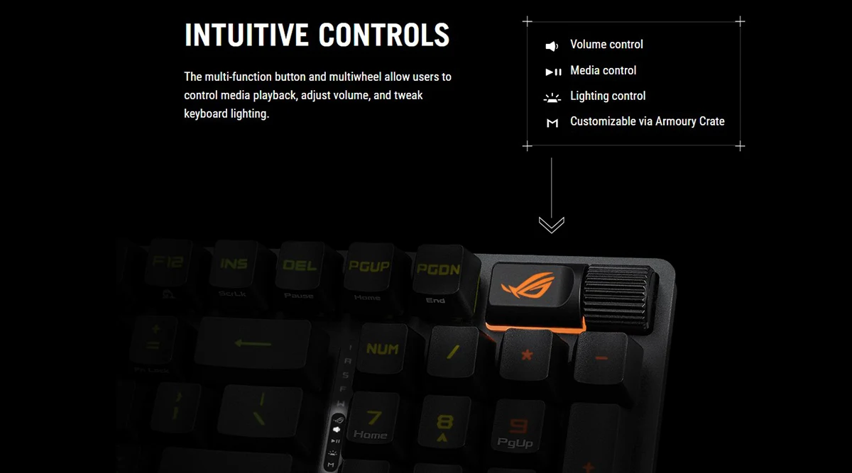 ASUS ROG Strix Scope II 96 RX Optical Mechanical Switch Wireless Gaming Keyboard Price in Bangladesh ASUS ROG Strix Scope II 96 RX Optical Mechanical Switch Wireless Gaming Keyboard Price in Bangladesh