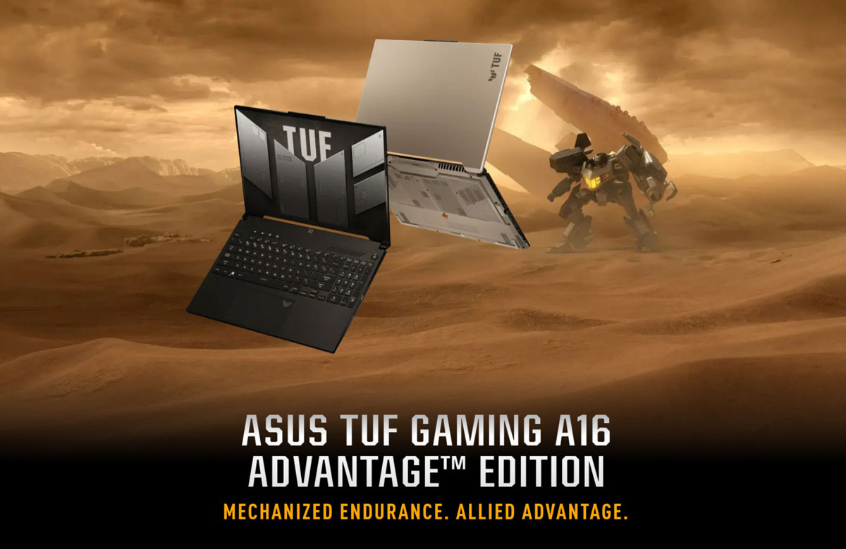 ASUS TUF Gaming A16 Advantage Edition FA617NSR-N3041W Ryzen 7 7435HS Gaming Laptop Price in Bangladesh