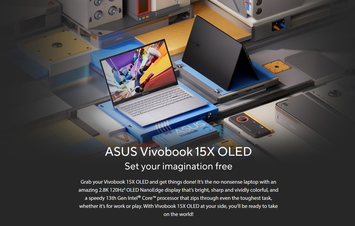ASUS Vivobook 15X OLED K3504VA-MA516W 13th Gen Core-i5 Laptop Price in Bangladesh