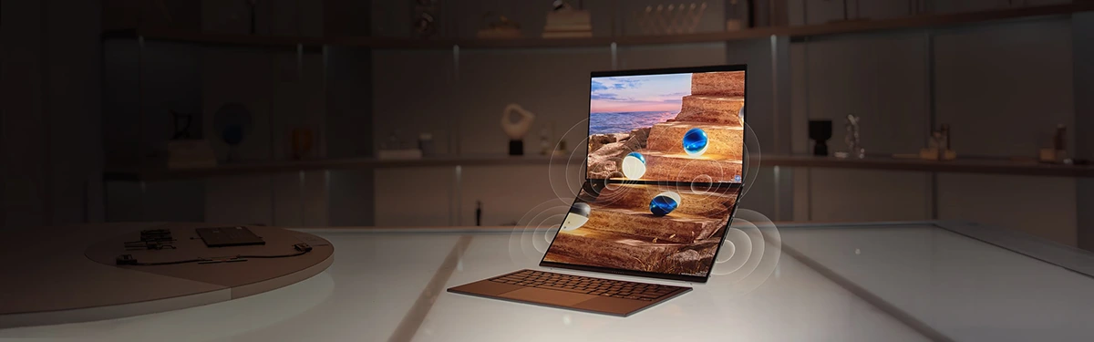 ASUS Zenbook Duo UX8407AA-SN999W Intel Core Ultra X7 358H 32GB RAM 1TB SSD 14.0-inch 3K OLED Display Copilot+ PC Price in Bangladesh