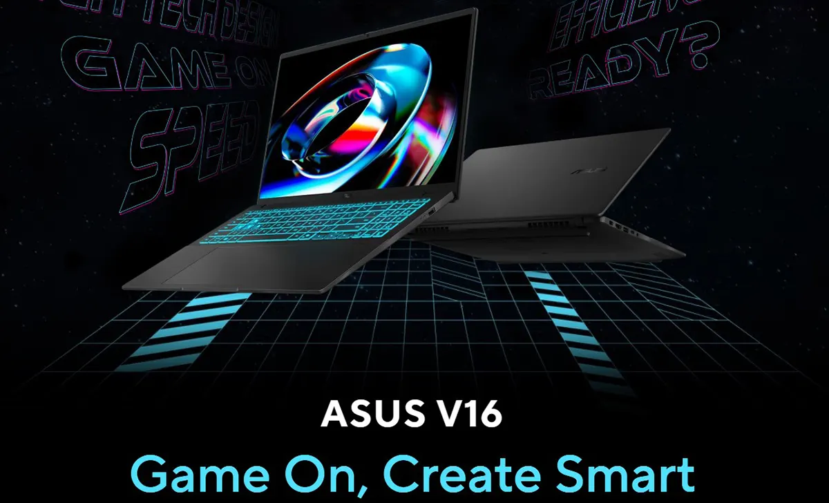ASUS V16 V3607VH-TK132W Intel Core 7 240H 16GB RAM 512GB SSD RTX 5050 Graphics 16.0-inch WUXGA Gaming Laptop Price in Bangladesh ASUS V16 V3607VH-TK132W Intel Core 7 240H 16GB RAM 512GB SSD RTX 5050 Graphics 16.0-inch WUXGA Gaming Laptop Price in Bangladesh