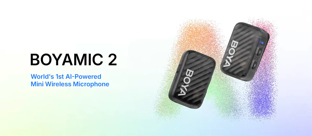 Boya Boyamic 2 AI-Powered Mini Wireless Microphone in Bangladesh