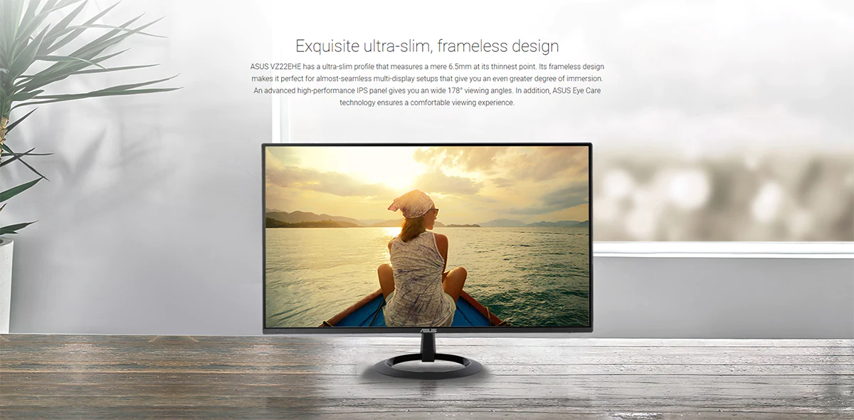ASUS VZ22EHE 22-inch Full HD IPS Eye Care Monitor Price in BD