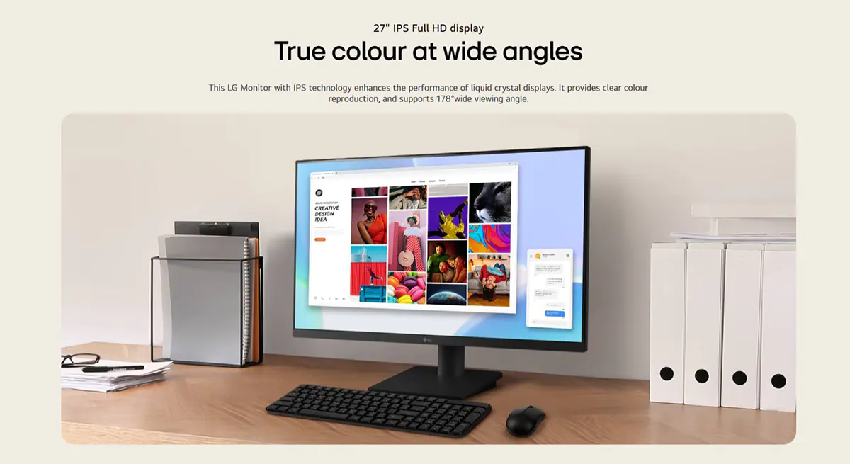 LG 27MS570B-B 27-inch IPS Full HD monitor Price in BD