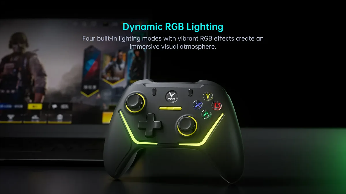Rapoo V610M Multi-mode Vibration Gaming Controller Price in Bangladesh Rapoo V610M Multi-mode Vibration Gaming Controller Price in Bangladesh