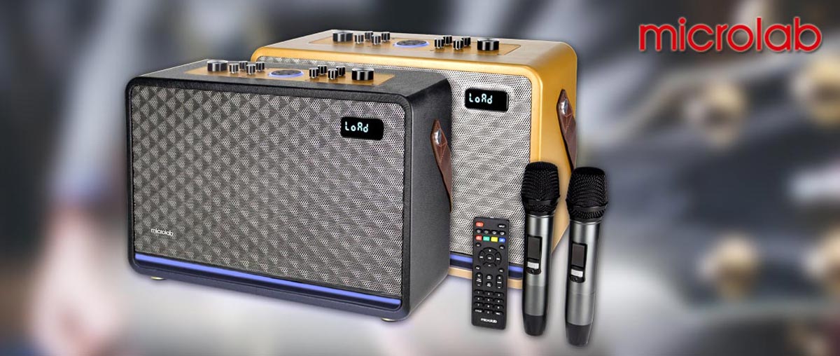 Microlab KTV200PRO Stylish Portable Bag Karaoke Speaker Price in Bangladesh