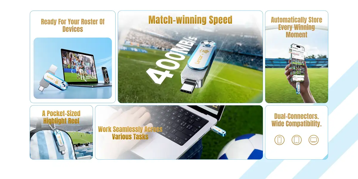 Lexar Elite Legend Dual Drive D500 Multi-Functional 128GB USB 3.2 Type-C SSD - AFA Legacy Collector's Edition Price in Bangladesh
