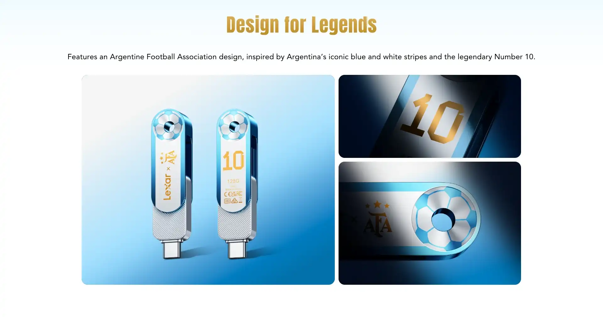 Lexar Elite Legend Dual Drive D500 Multi-Functional 128GB USB 3.2 Type-C SSD - AFA Legacy Collector's Edition Price in Bangladesh