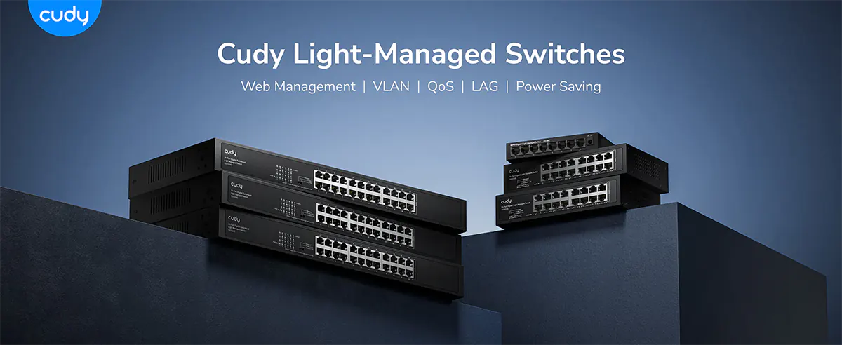 CUDY GS1024E 24-Port Gigabit Rackmount Light Managed Switch Price in BD
