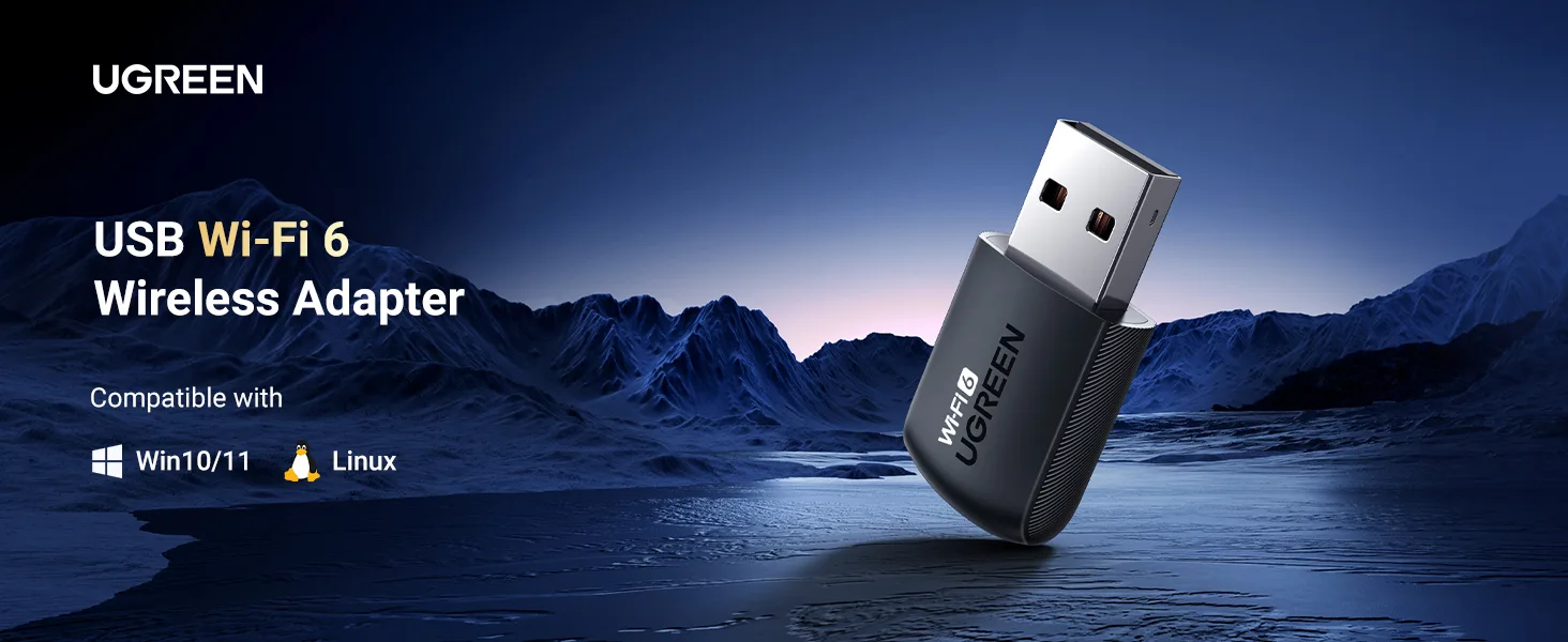UGREEN CM762 (35264) AX900 USB Dual Band Wi-Fi Adapter Price in Bangladesh