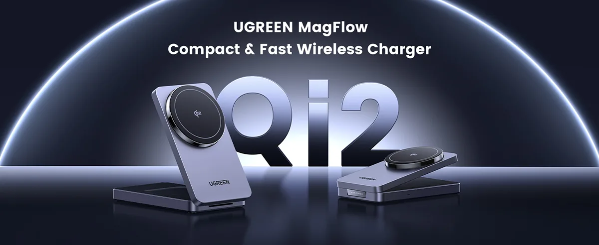 UGREEN W706 (45023) 2-in-1 20W Magnetic Wireless Charger Price in Bangladesh