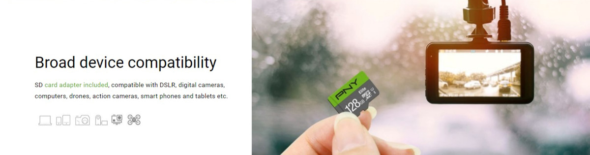 PNY Elite Class 10 U1 64GB microSD Memory Card Price in Bangladesh